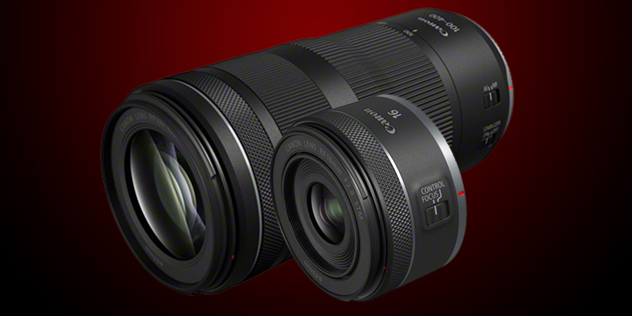 Neu von 16mm USM Canon: RF photoscala RF 100-400mm | F5.6-8 STM und F2.8 IS
