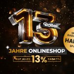 Rollei feiert 13 Jahre Onlineshop: Jetzt 13 % Rabatt auf das gesamte Sortiment sichern!